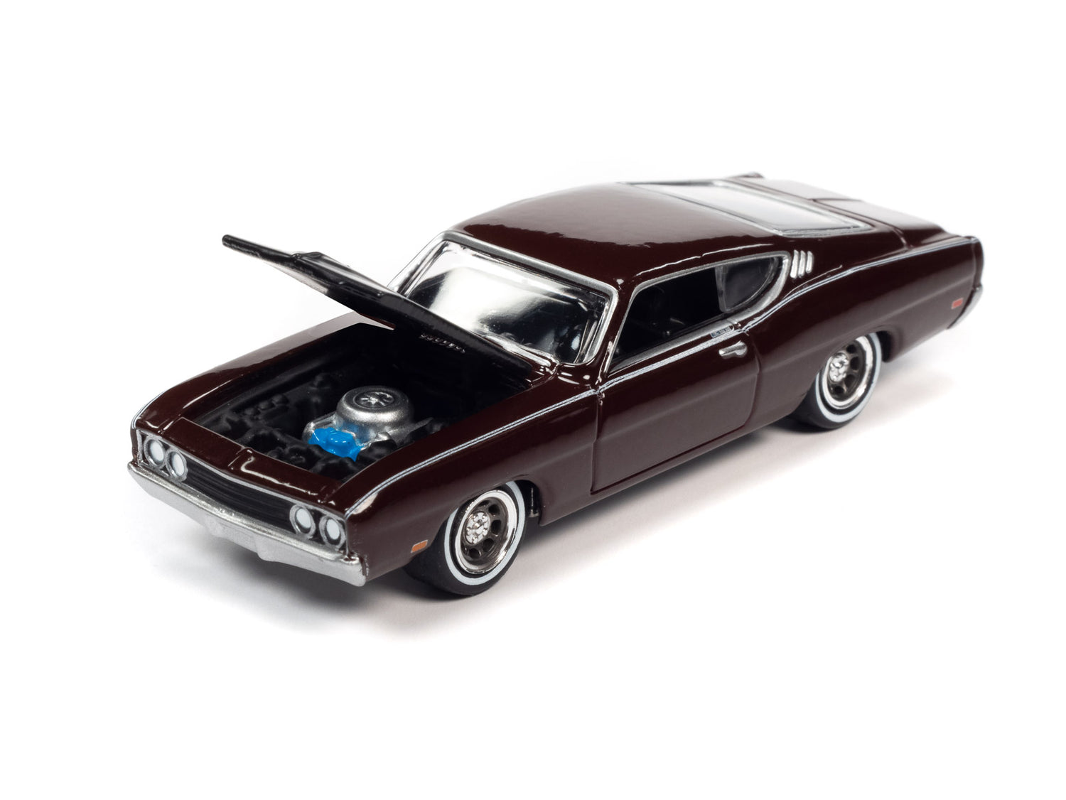 1/64 1969 FORD TORINO TALLADEGA ROYAL MAROON - CLASSIC GOLD COLLECTION
