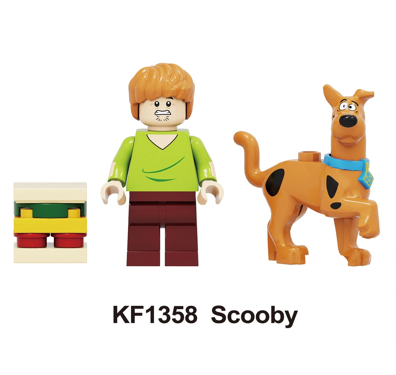 BUILDING BLOCK - SHAGGY & SCOOBY KF1358