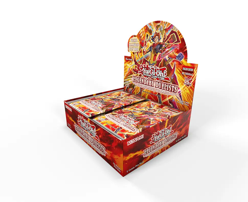 BOOSTER BOX DUELISTAS LEGENDARIOS VOLCÁN QUEMA ALMAS (SPANISH) - YUGIOH