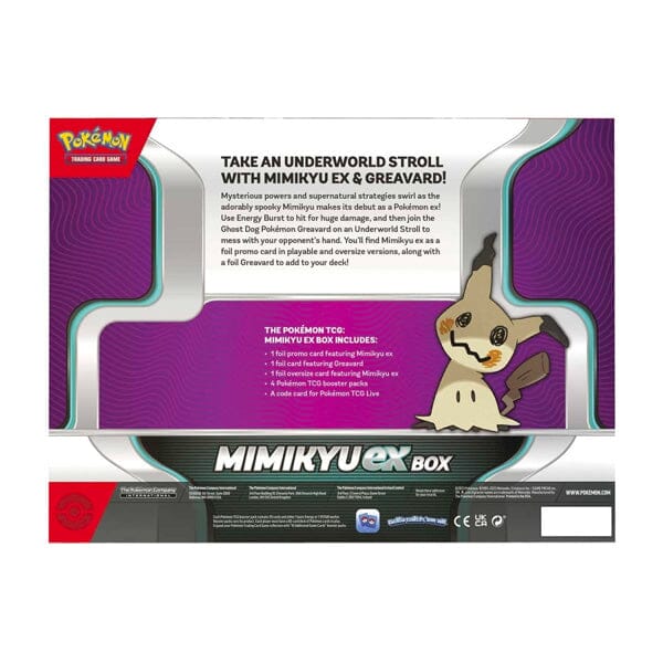 POKEMON TCG: MIMIKYU EX SHOWCASE