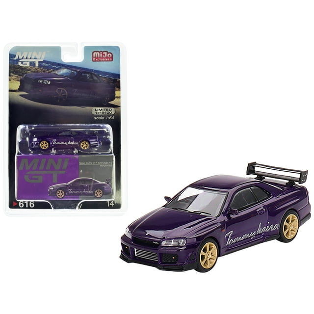 1/64 NISSAN SKYLINE GT-R TOMMYKAIRA R-Z MIDNIGHT PURPLE