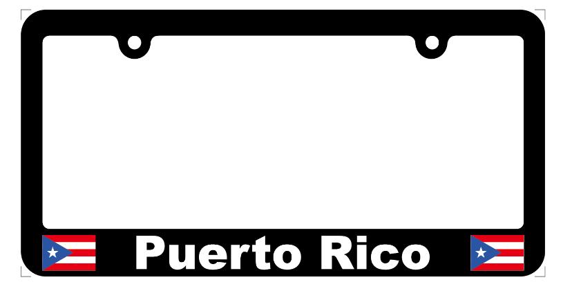 PUERTO RICO LICENSE PLATE FRAME