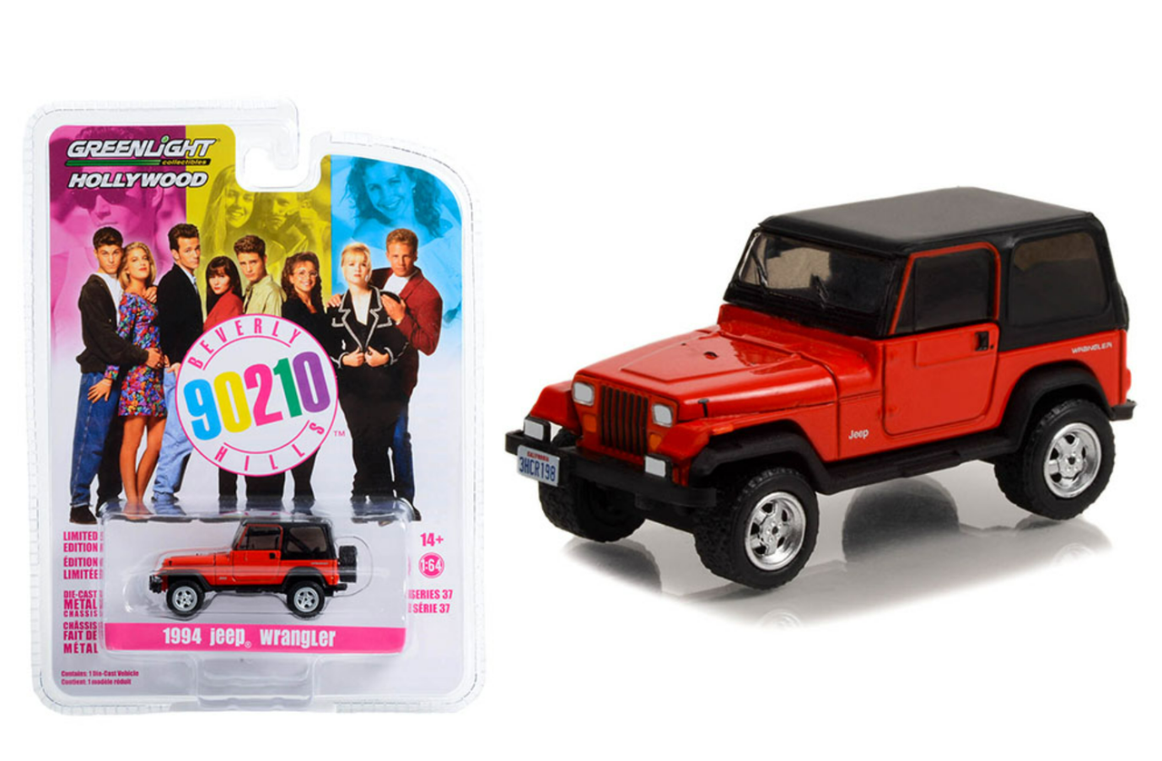 1/64 1994 JEEP WRANGLER - 90210 BEVERLY HILLS