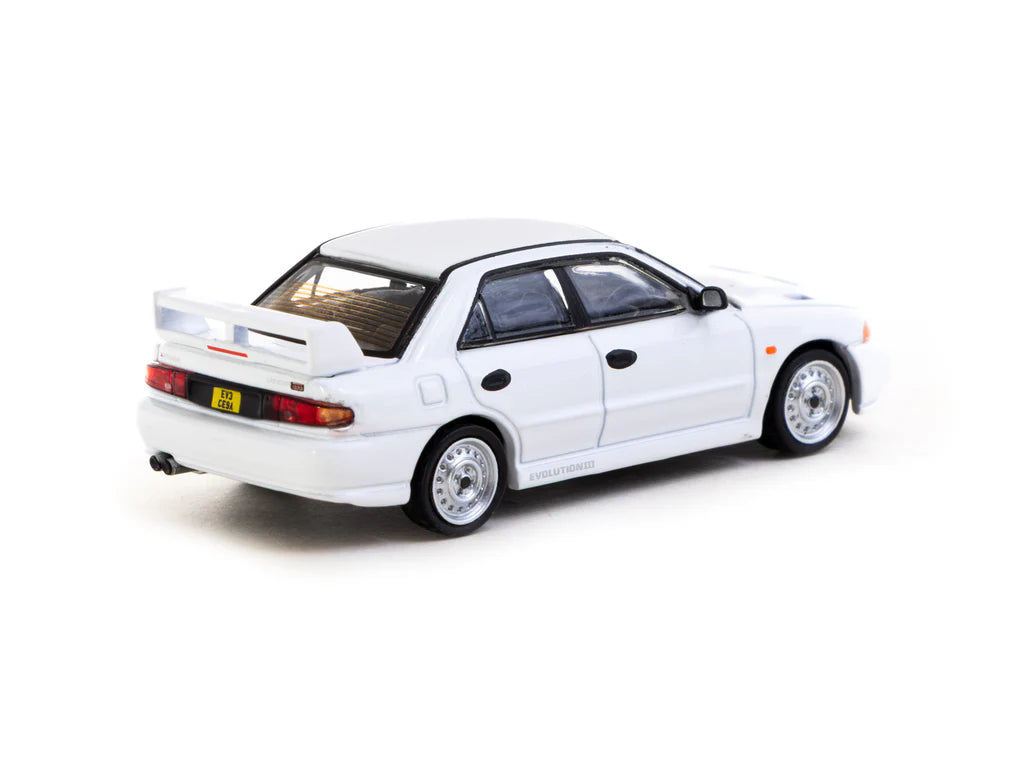1/64 MITSUBISHI LANCER EVOLUTION RS lll WHITE - TARMACWORKS