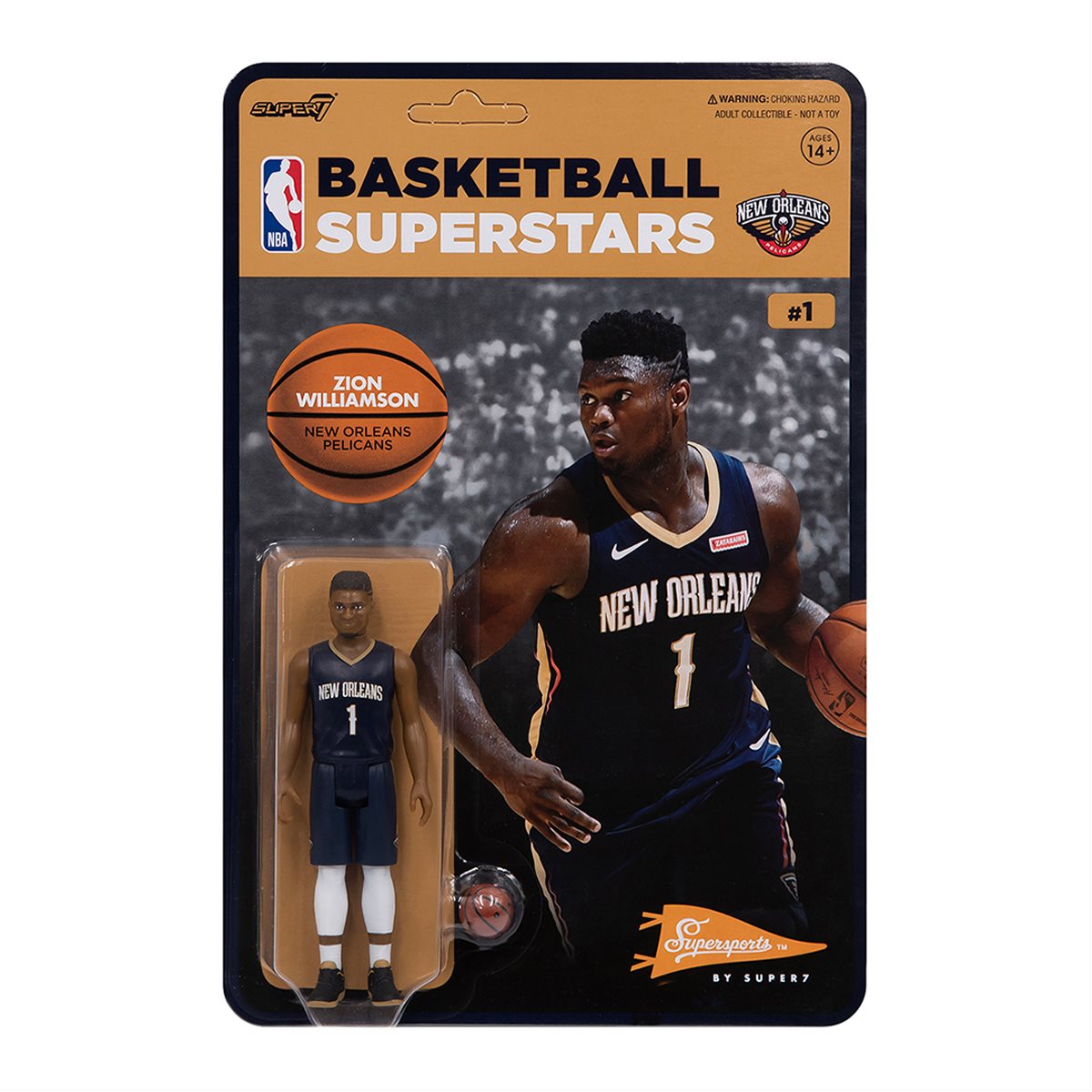 FIGURA N.° 30 DE LA SUPERESTRELLA DEL BALONCESTO ZION WILLIAMSON