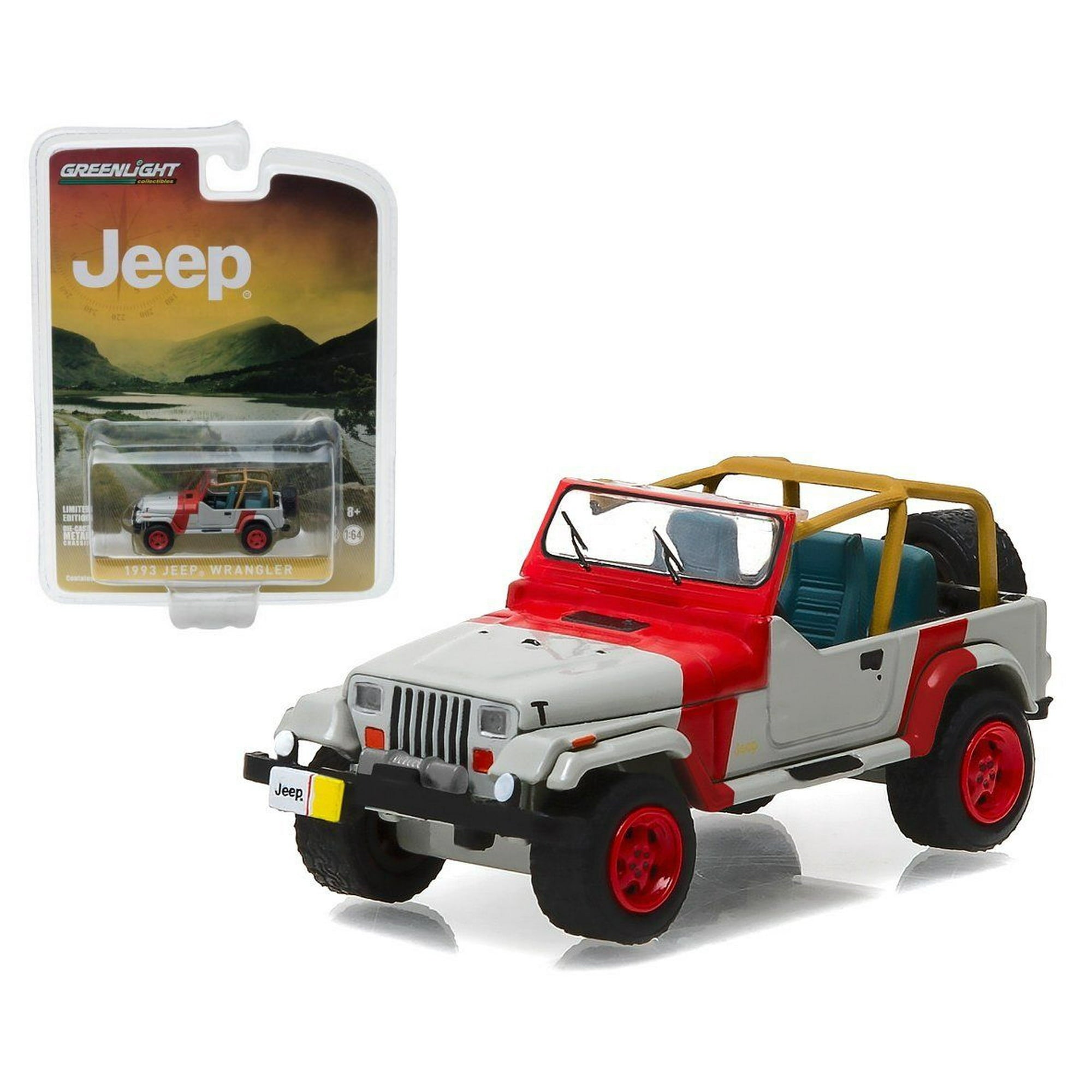 1/64 1993 JEEP WRANGLER YJ - GREENLIGHT