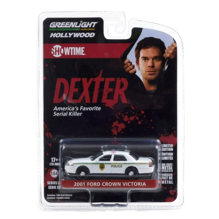 1/64 2001 CROWN VICTORIA DEXTER SERIES - GREENLIGHT