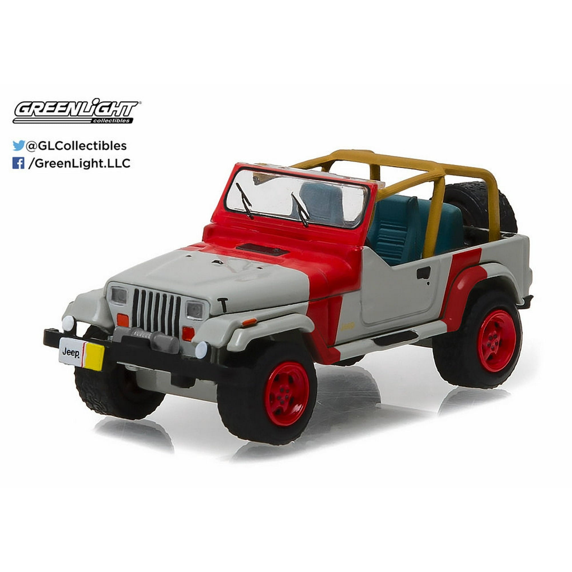 1/64 1993 JEEP WRANGLER YJ - GREENLIGHT