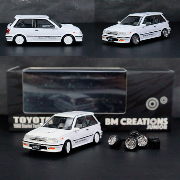 1/64 1988 TOYOTA STARLET TURBO - S -EP71 WHITE