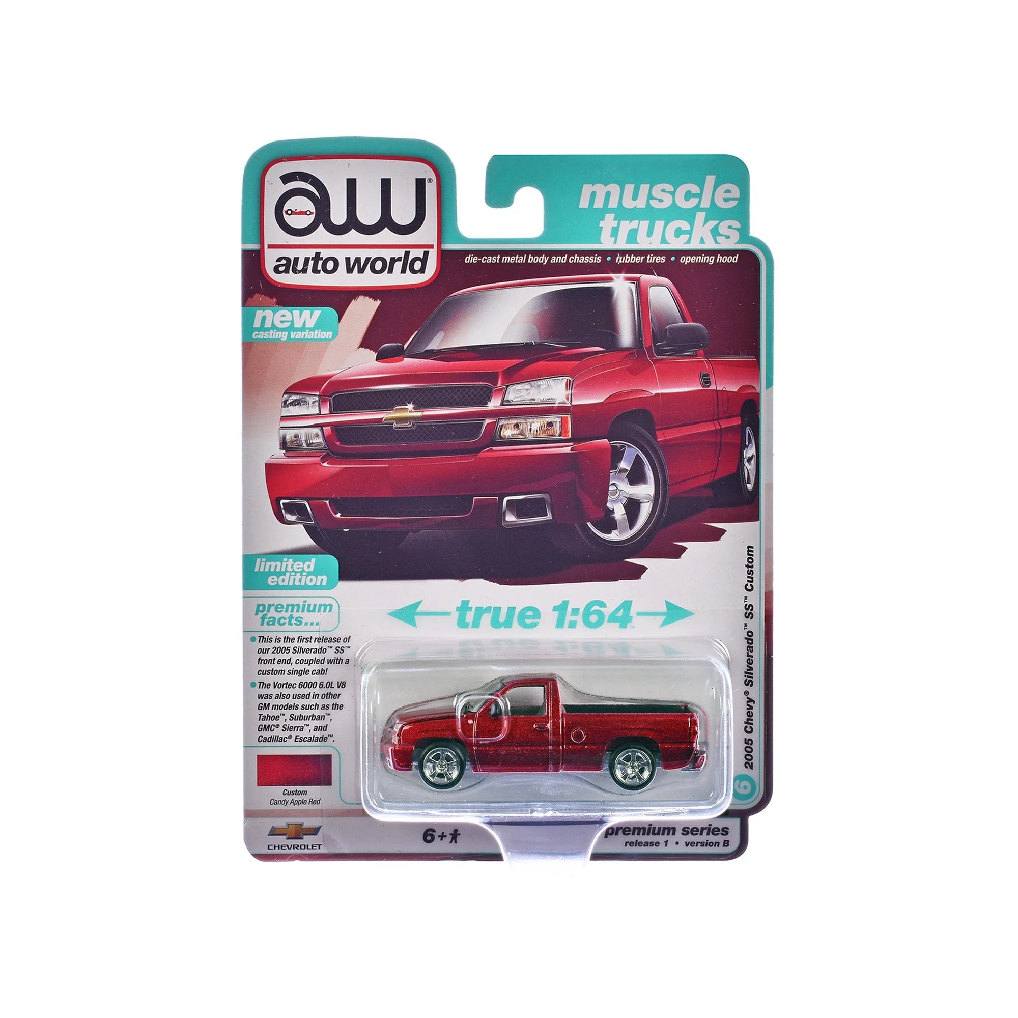1/64 2005 CHEVY SILVERADO SS CUSTOM - MUSCLE TRUCKS