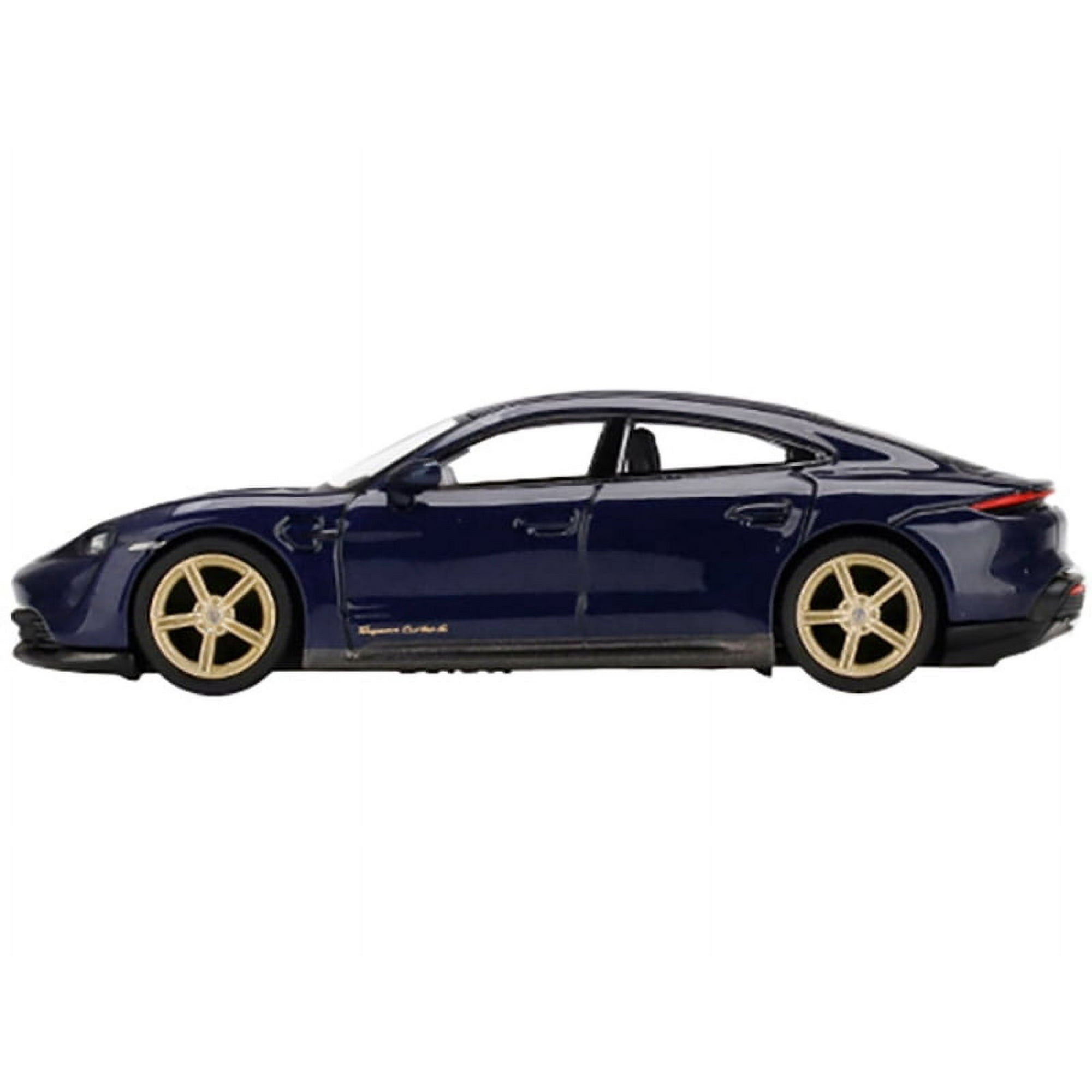 1/64 PORSCHE TAYCAN TURBO S GENTIAN BLUE METALLIC