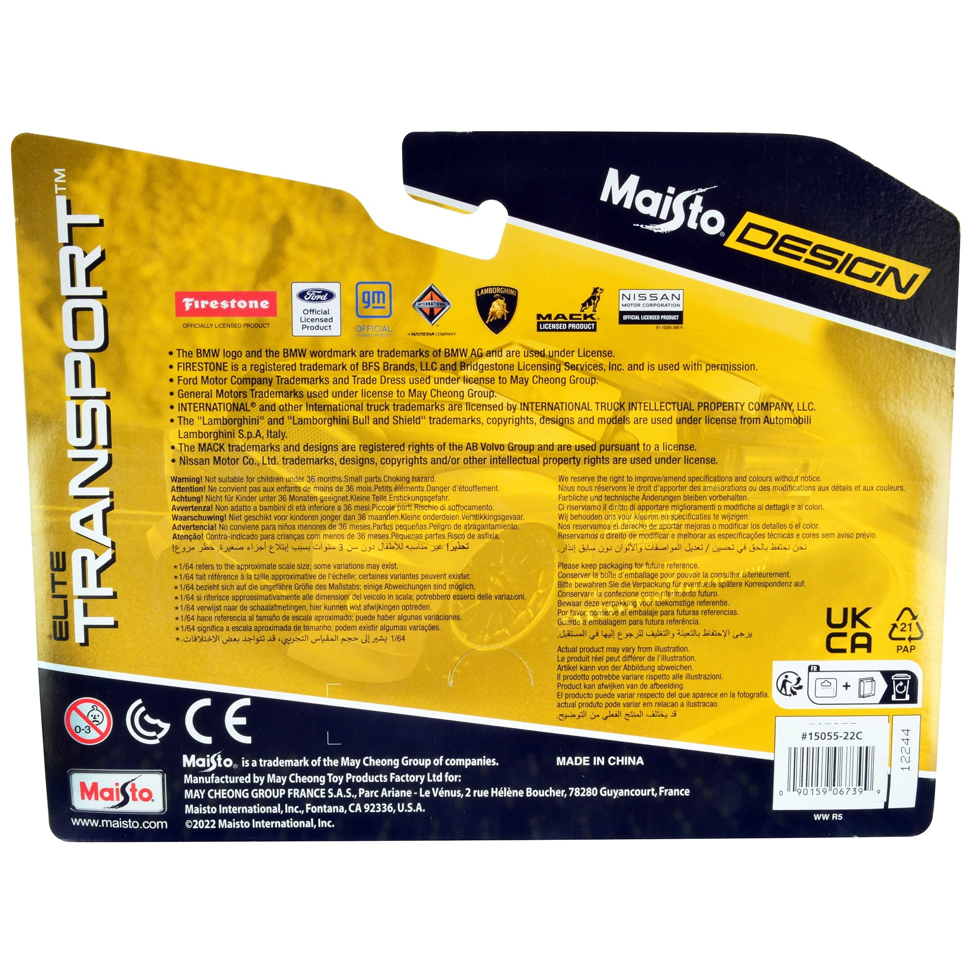 1/64 MAISTO FLATBED / 1988 BMW M3 - ELITE TRANSPORT