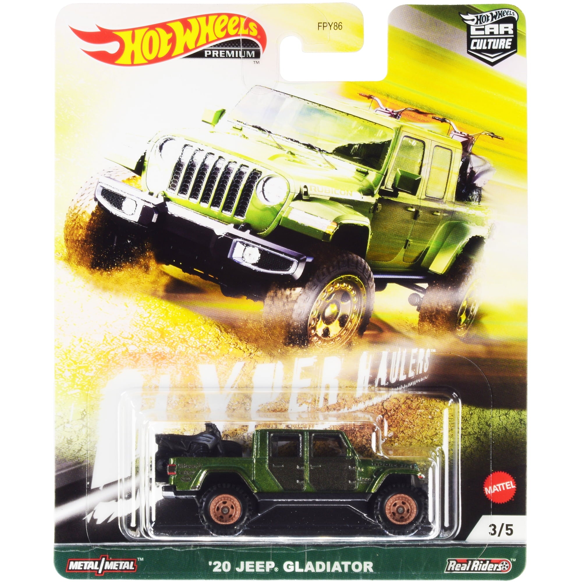 1/64 20' JEEP GLADIATOR & TWO MOTORCYCLES - HYPER HAULER