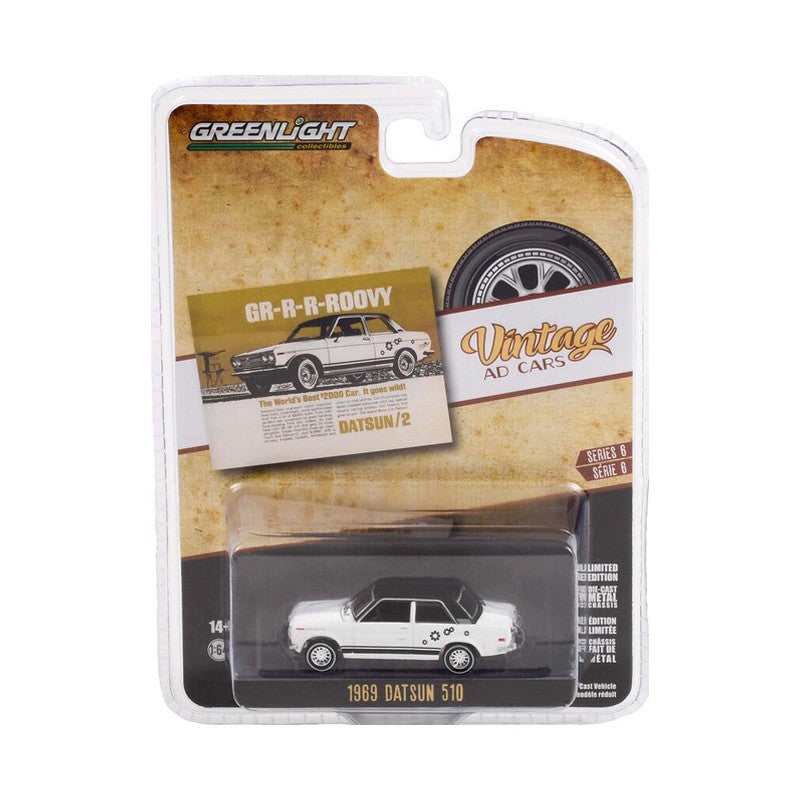 1/64 1969 DATSUN 510 - VINTAGE AD CARS