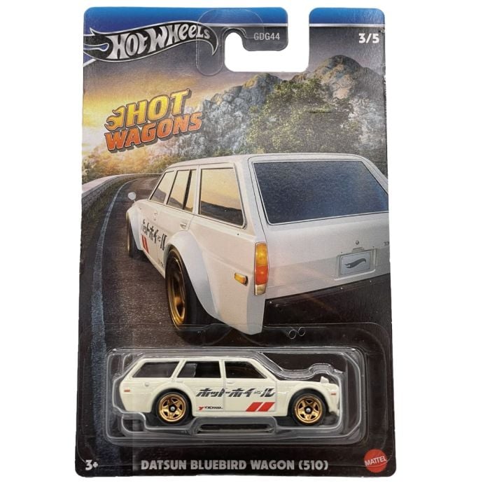 1/64 HOT WHEELS DATSUN BLUEBIRD WAGON (510) - HOT WAGONS