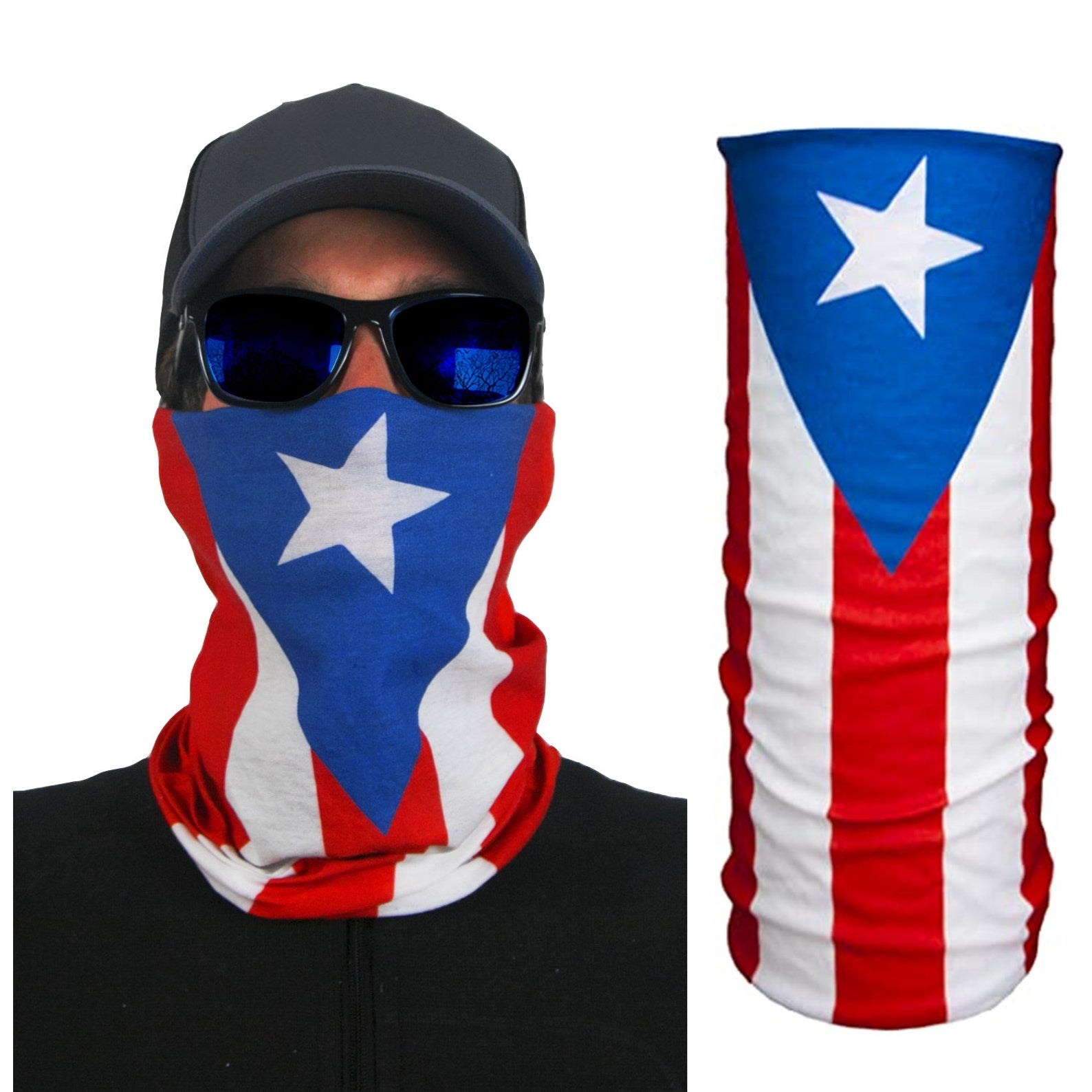 PUERTO RICO FLAG BANDANA