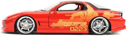 1/24 MAZDA RX-7 ORANGE - FAST & FURIOUS