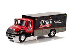1/64 INTERNATIONAL DURASTAR DELIVERY TRUCK - OPTIMA BATTERIES H.D TRUCKS