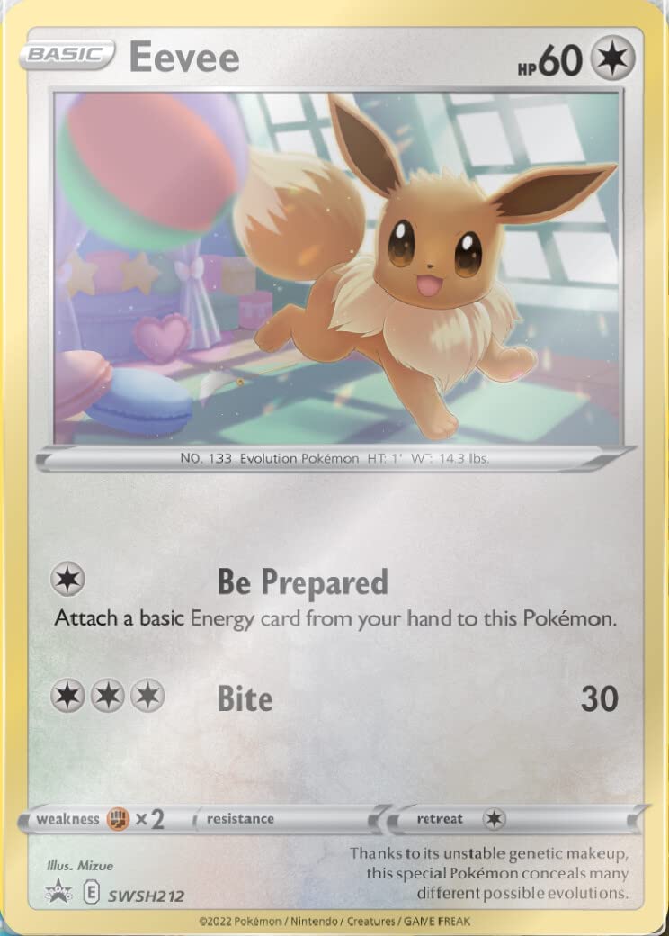 Tarjetas Pokémon: SAS10 Astral Radiance 3pk Blister - Eevee
