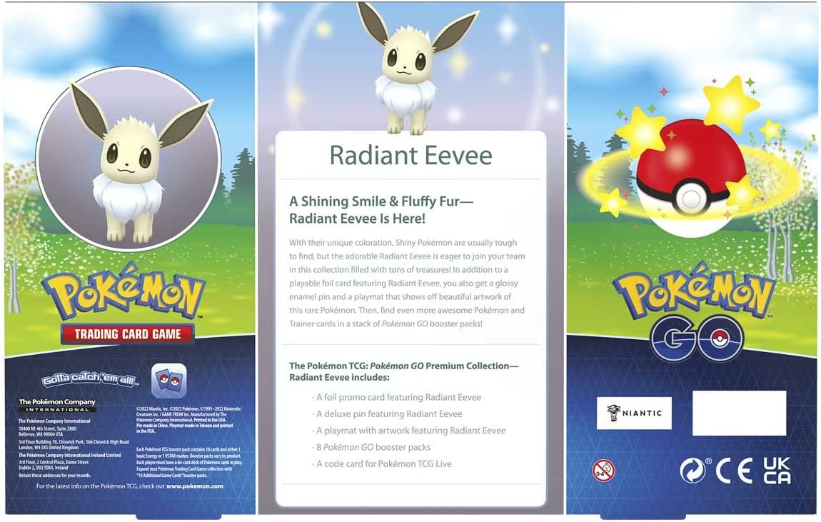 Colección Premium de Pokémon GO: Eevee radiante