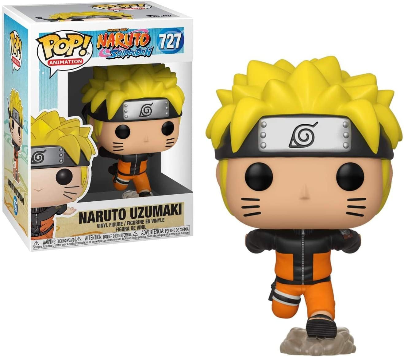 SHONEN JUMP NARUTO SHIPPUDEN NARUTO UZUMAKI FUNKO POP #727