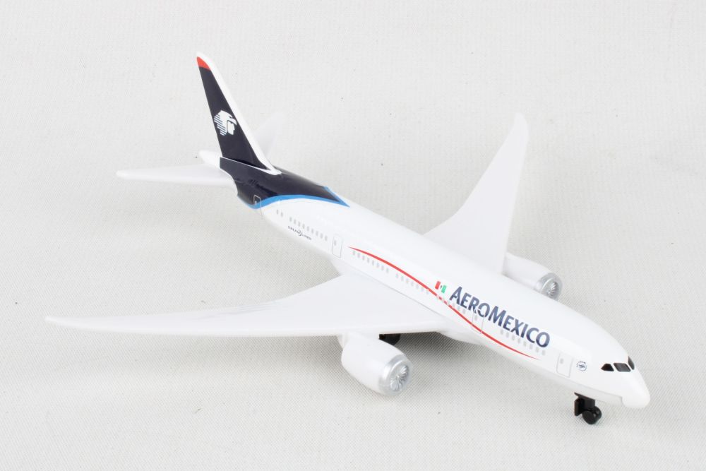AVIÓN INDIVIDUAL DE AEROMEXICO AIRLINES, MODELO DE FUNDICIÓN A PRESIÓN