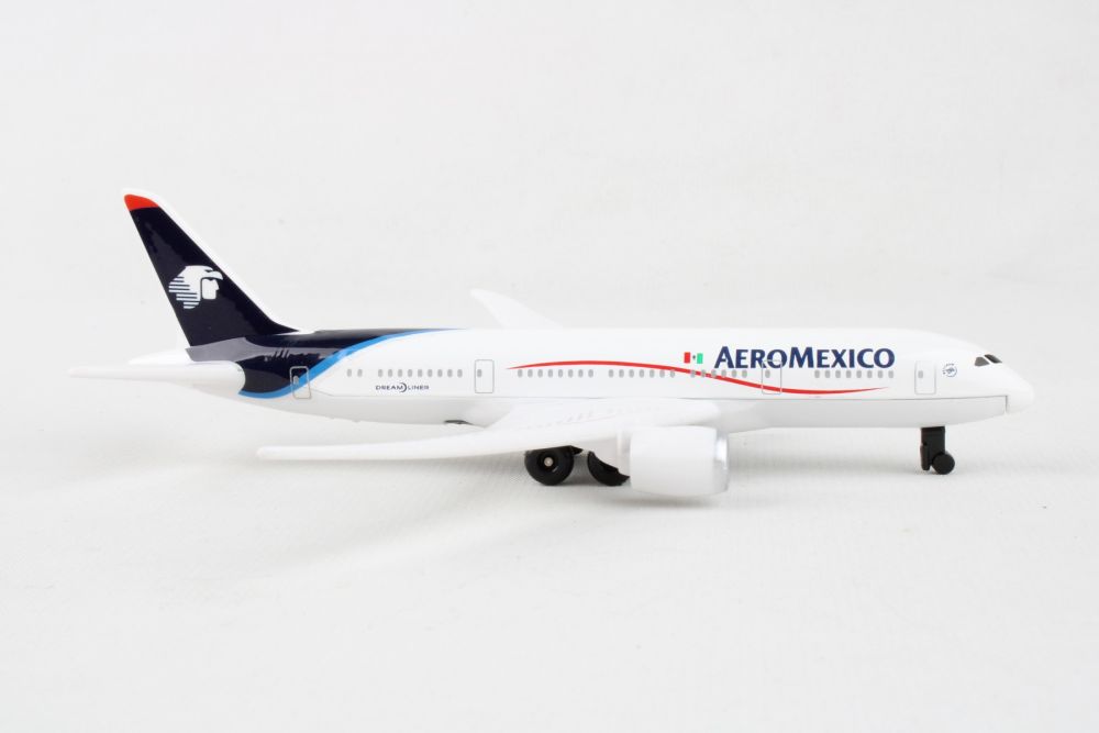 AVIÓN INDIVIDUAL DE AEROMEXICO AIRLINES, MODELO DE FUNDICIÓN A PRESIÓN