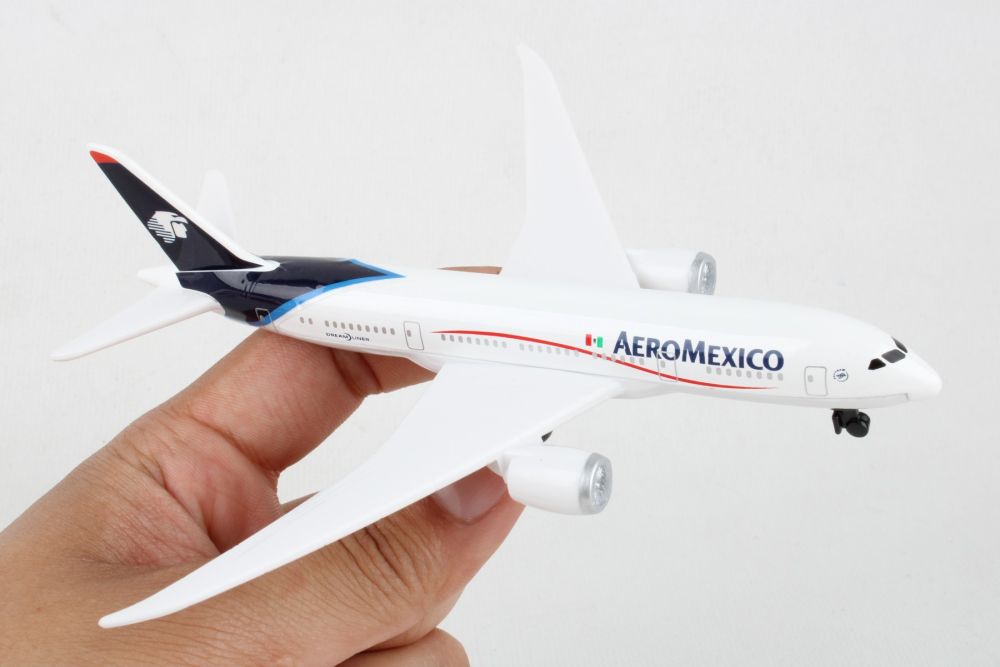 AVIÓN INDIVIDUAL DE AEROMEXICO AIRLINES, MODELO DE FUNDICIÓN A PRESIÓN