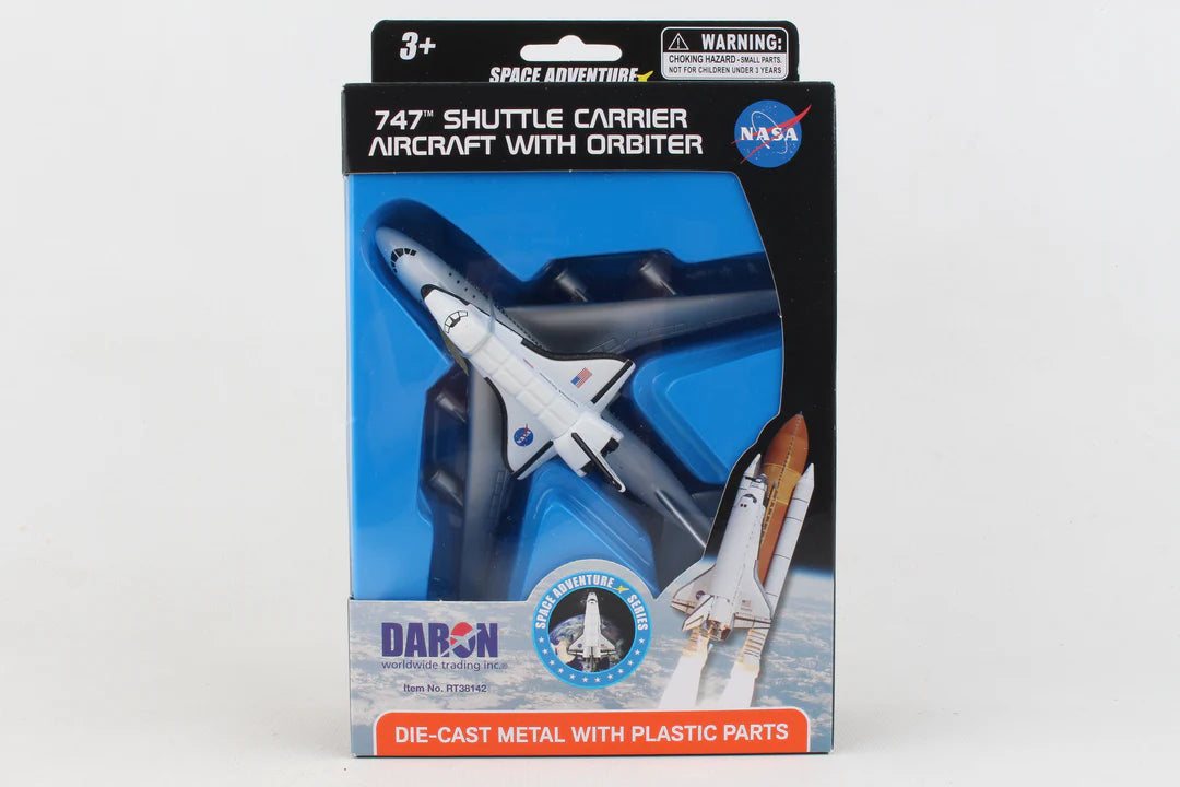 NASA 747 SHUTTLE CARRIER AIRCRAFT WITH ORBITER