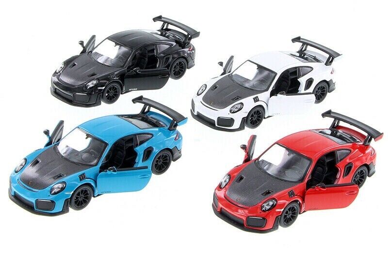 PORSCHE 911 GT2 RS - MODELO DE MÚSICA FUNDICIÓN KINSMART A ESCALA 1/32