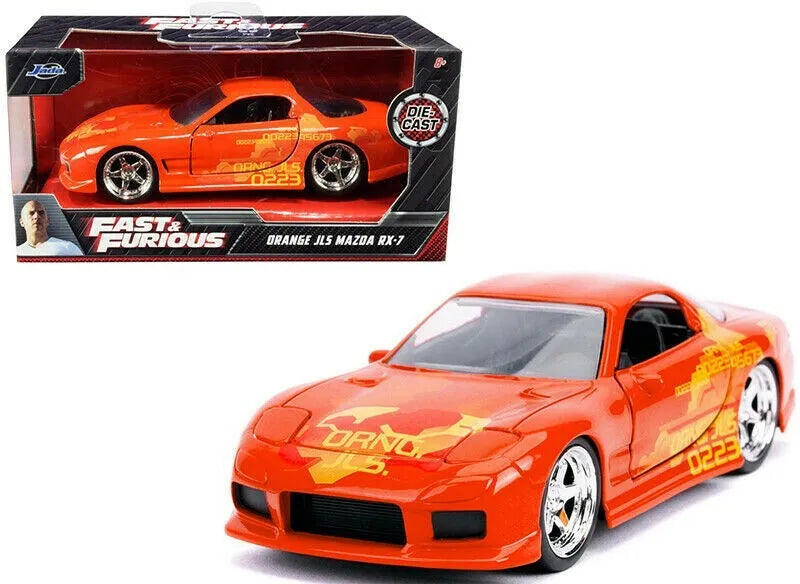 1/24 MAZDA RX-7 ORANGE - FAST & FURIOUS
