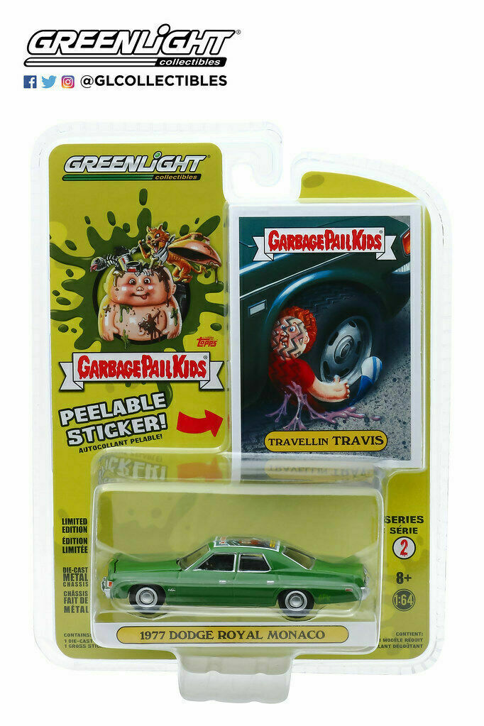 1:64 1977 Garbage Pail Kids Dodge Royal Monaco