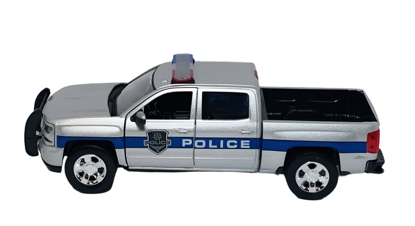 1/24 2017 CHEVY SILVERADO 1500 LT Z71 POLICE - MOTOR MAX