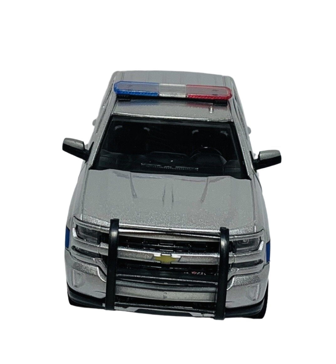 1/24 2017 CHEVY SILVERADO 1500 LT Z71 POLICE - MOTOR MAX