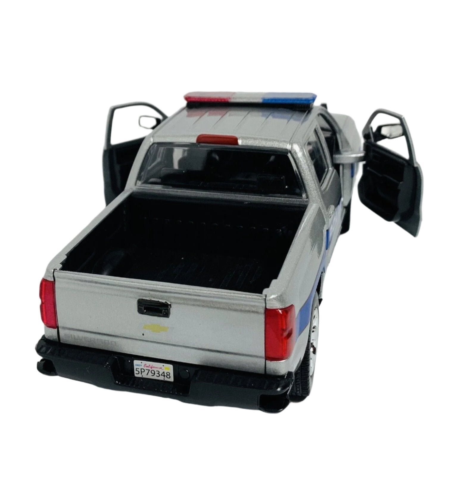 1/24 2017 CHEVY SILVERADO 1500 LT Z71 POLICE - MOTOR MAX