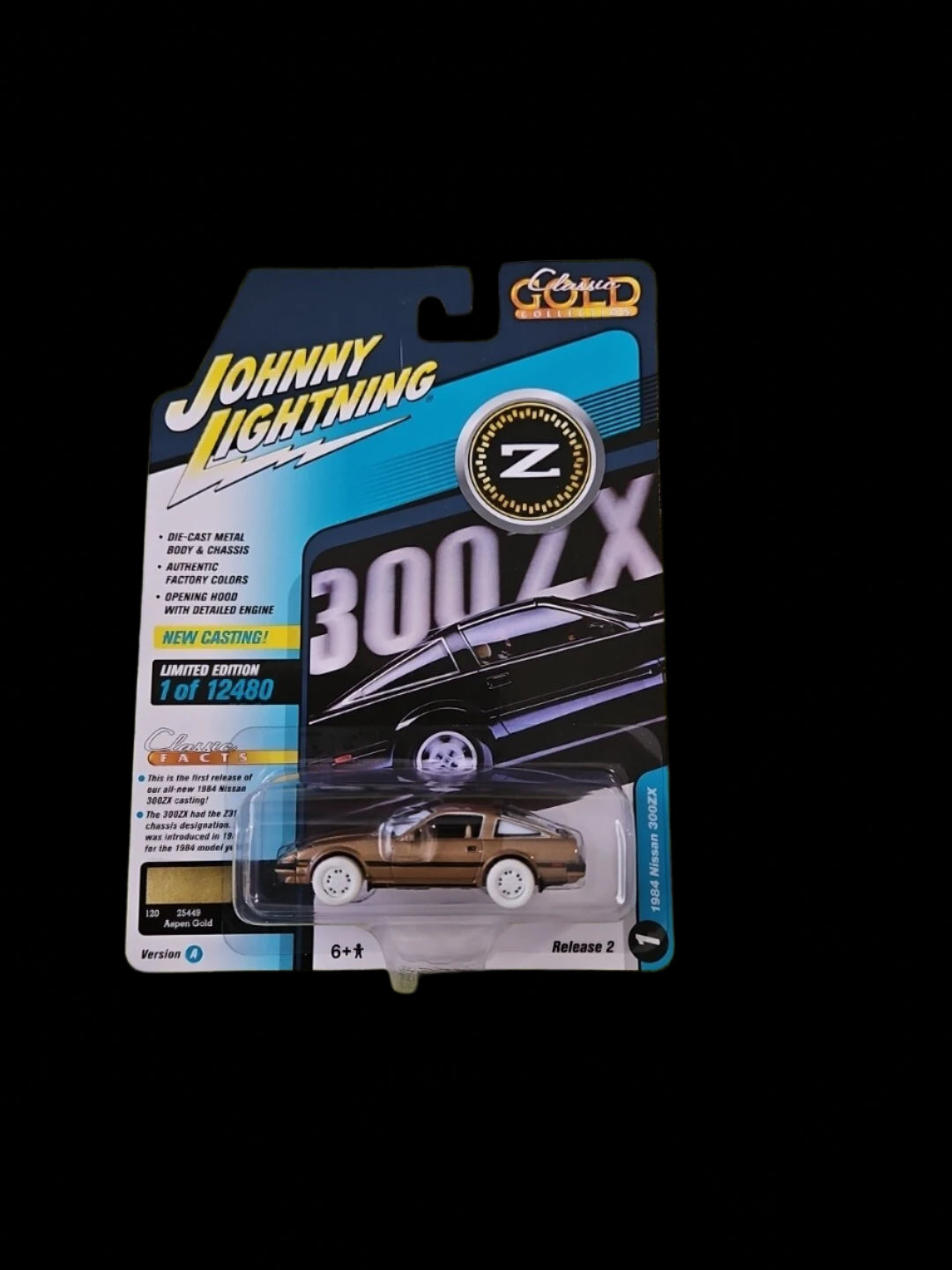 1/64 1984 NISSAN 300ZX (CHASE "WHITE TIRES") - JOHNYLIGHTNING