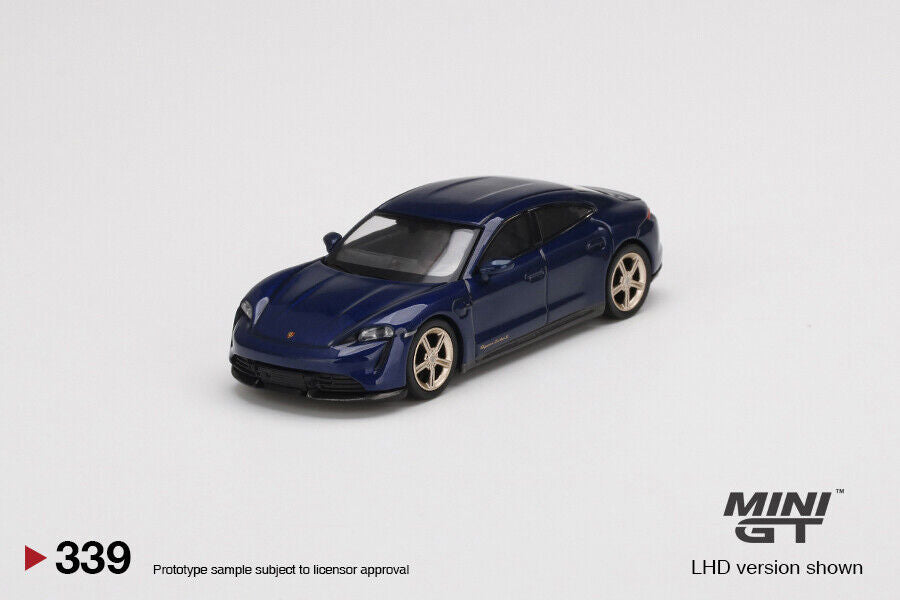 1/64 MINI GT PORSCHE TAYCAN TURBO S BLUE
