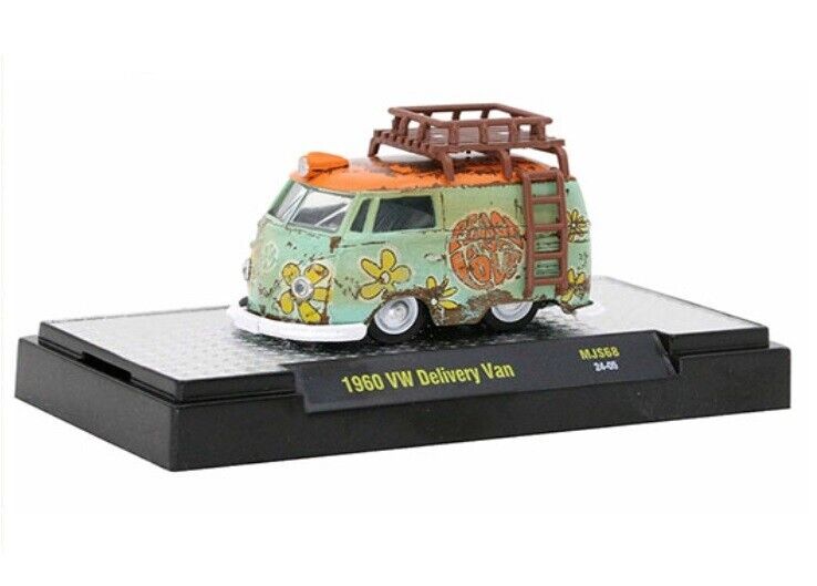 1/64 1960 VOLKSWAGEN DELIVERY VAN - PEACE & LOVE