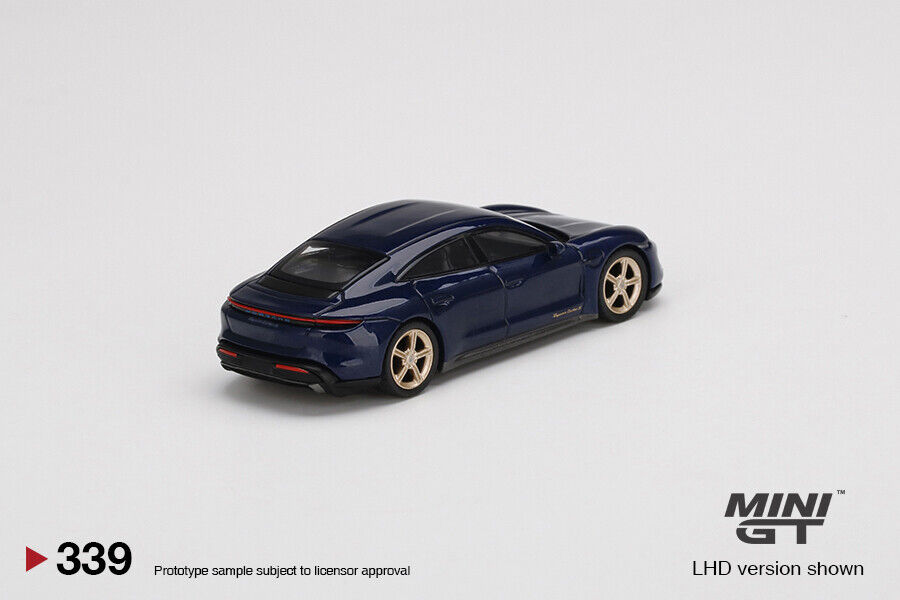 1/64 MINI GT PORSCHE TAYCAN TURBO S BLUE