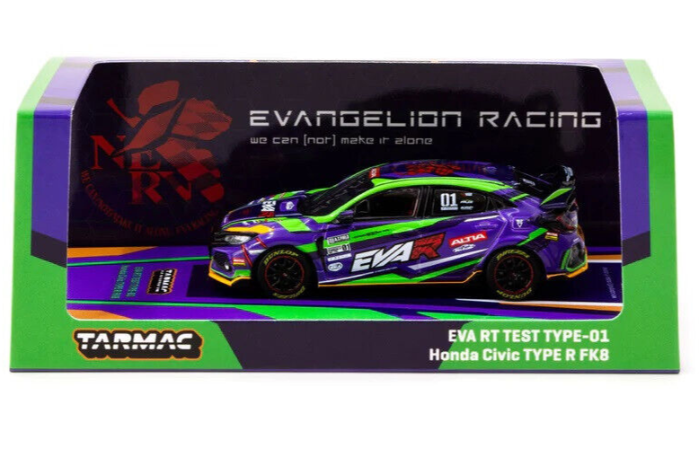 1/64 HONDA CIVIC TYPE R FK8 - EVA RT TEST TYPE 01 - TARMAC