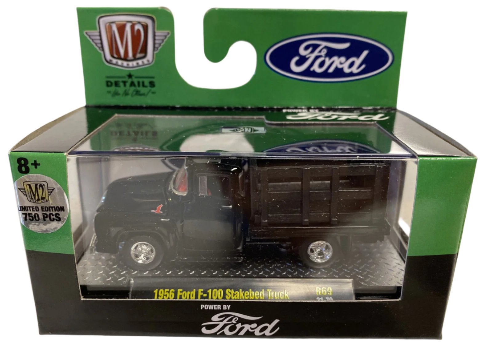 1/64 1956 FORD F-100 STAKEBED TRUCK "CHASE" 750 PCS