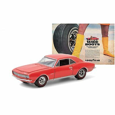 1/64 GOODYEAR VINTAGE AD CARS - 1967 CHEVROLET CAMARO WIDE BOOTS "NEW WIDE TREAD TIRES FROM GOODYEAR" (HOBBY EXCLUSIVE)