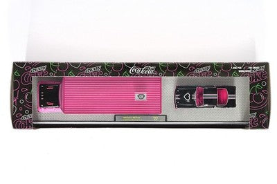 1/64 1966 FORD C-950 TRUCK & 1965 FORD MUSTANG 2+2 CHERRY COKE “CHASE” (750 PCS PINK VARIATION) - M2 MACHINES