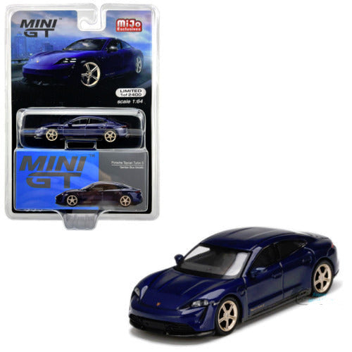 1/64 MINI GT PORSCHE TAYCAN TURBO S BLUE