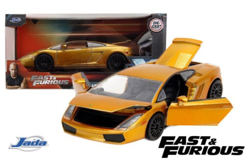 1/24 LAMBORGHINI GALLARDO GOLD - FAST & FURIOUS
