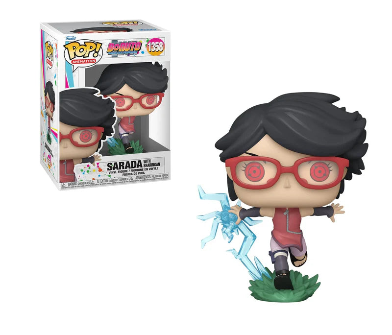 BORUTO NARUTO NET GENERATIONS SARADA WITH SHARINGAN FUNKO POP #1358