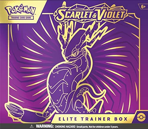 CAJA DE ENTRENADORES ÉLITE DE POKEMON TCG: ESCARLATA Y VIOLETA