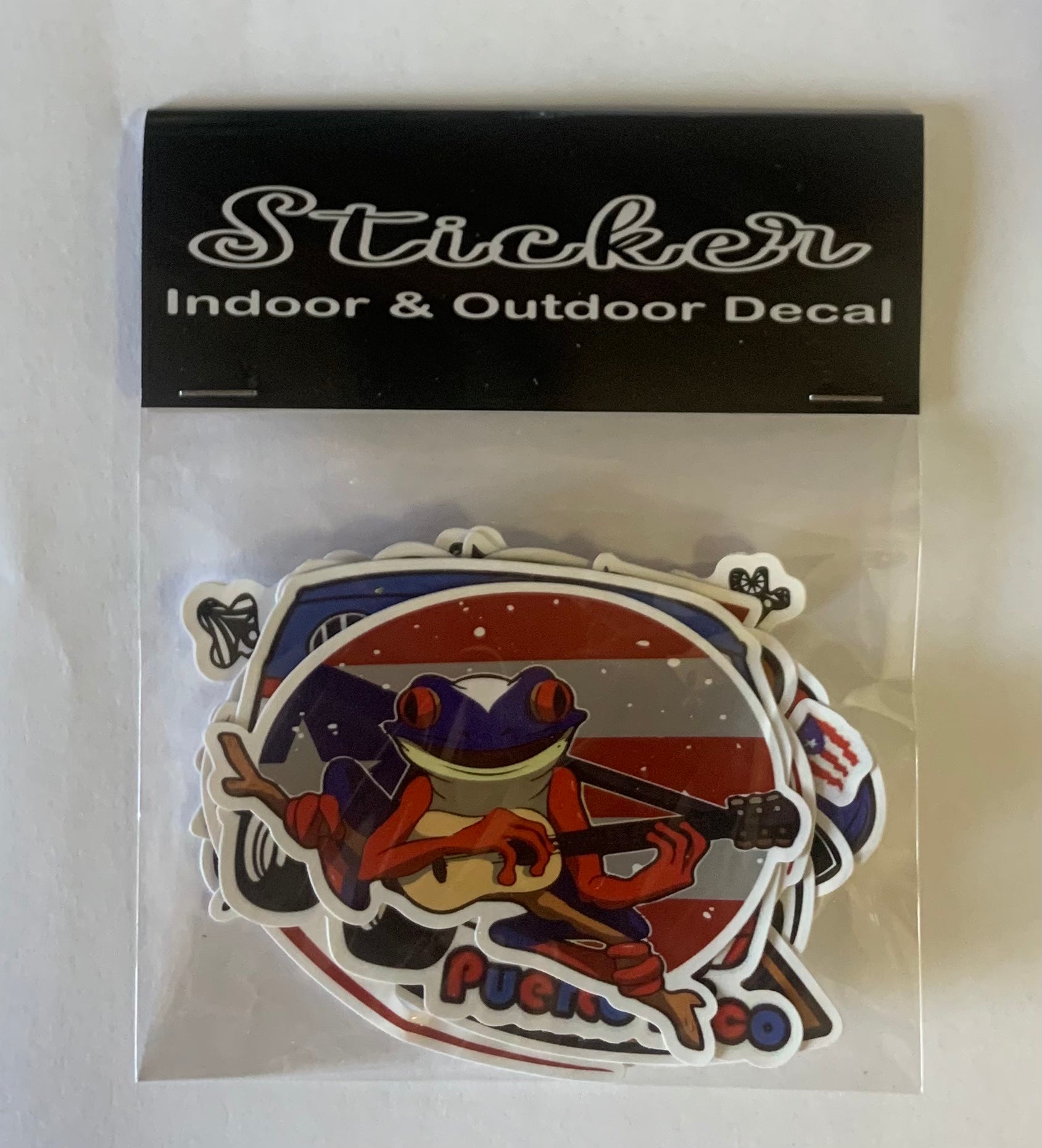 Puerto Rico Stickers - set de 10pcs