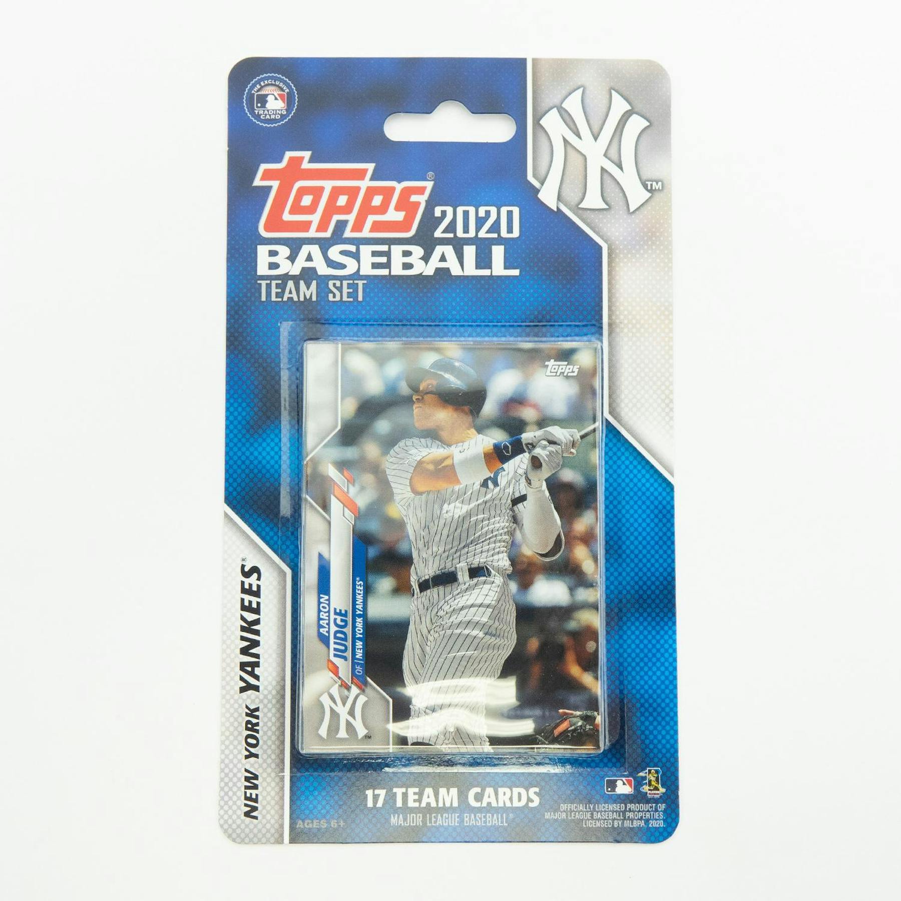 Conjunto de equipo de béisbol de los Yankees de Nueva York de Topps 2020