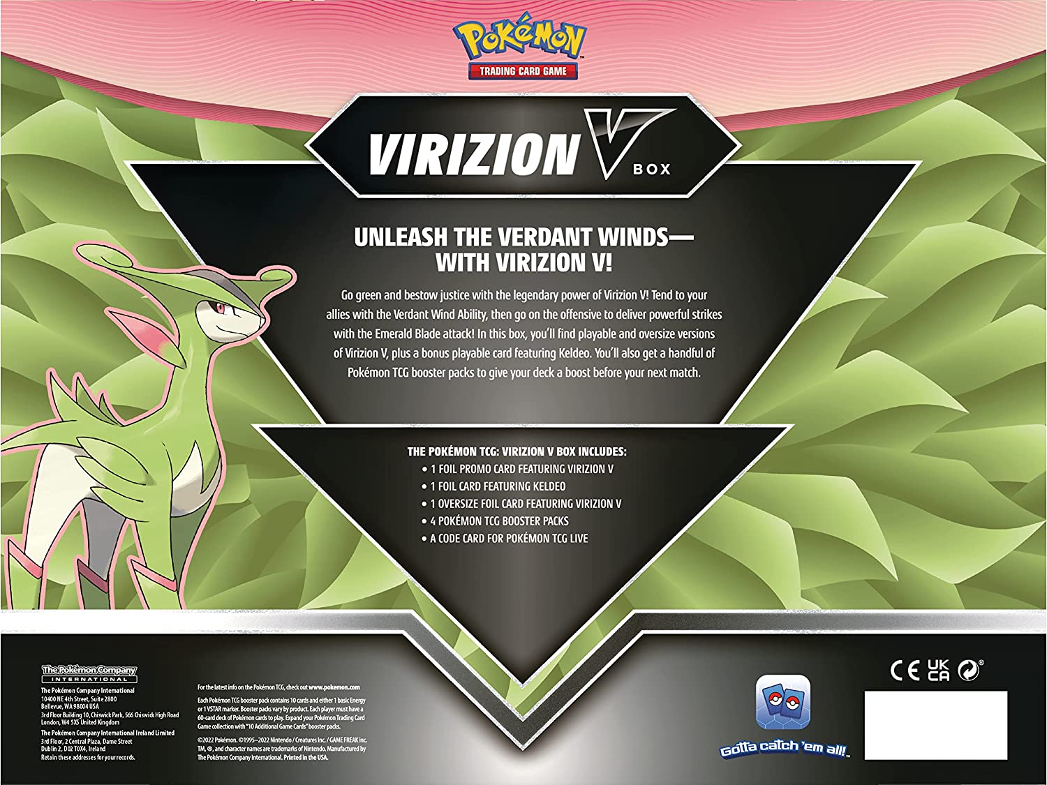 POKEMON - VIRIZON VBOX GIFT SET